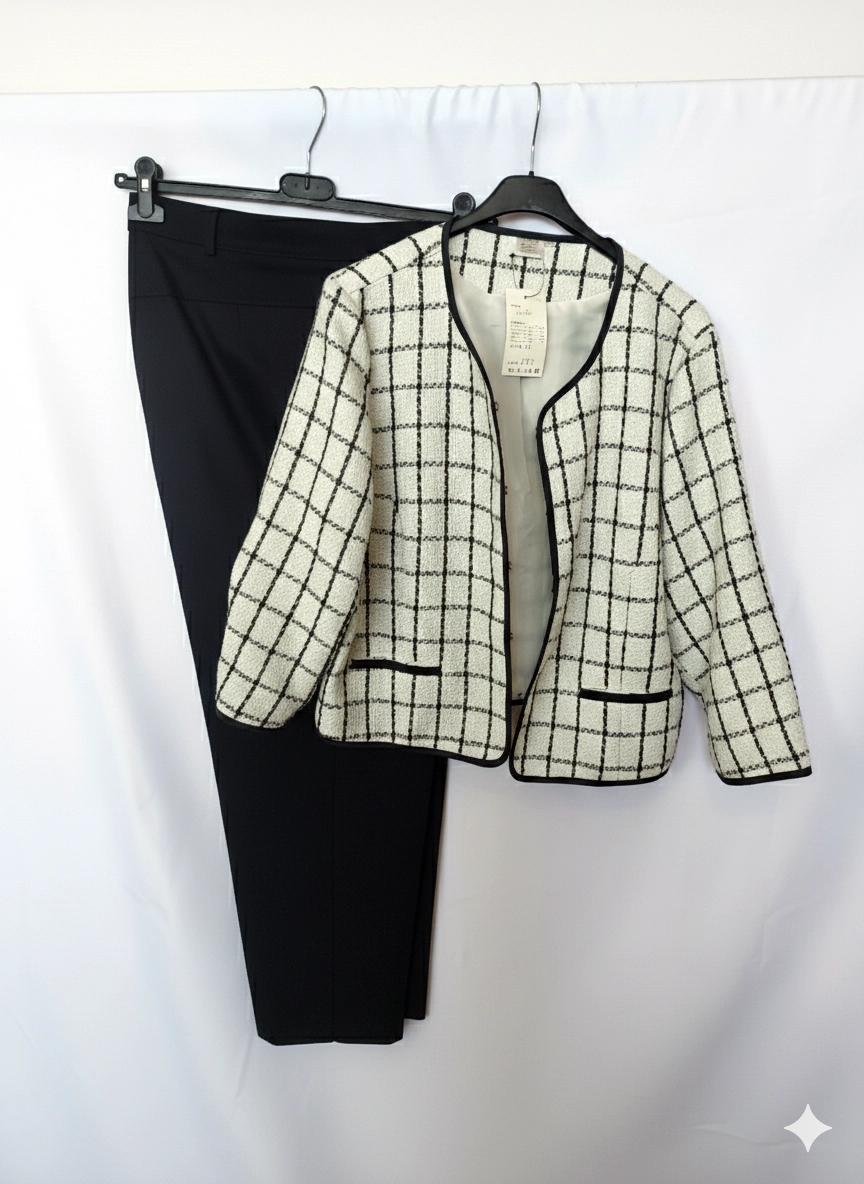 Elegantné bavlnené sako Clara – EDO – Obrázok 5