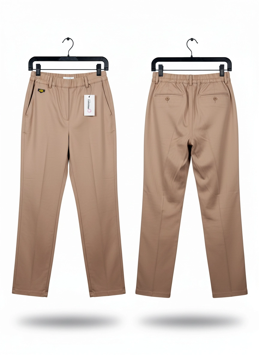Elegantné nohavice Lea camel – slovenská kvalita | EDO